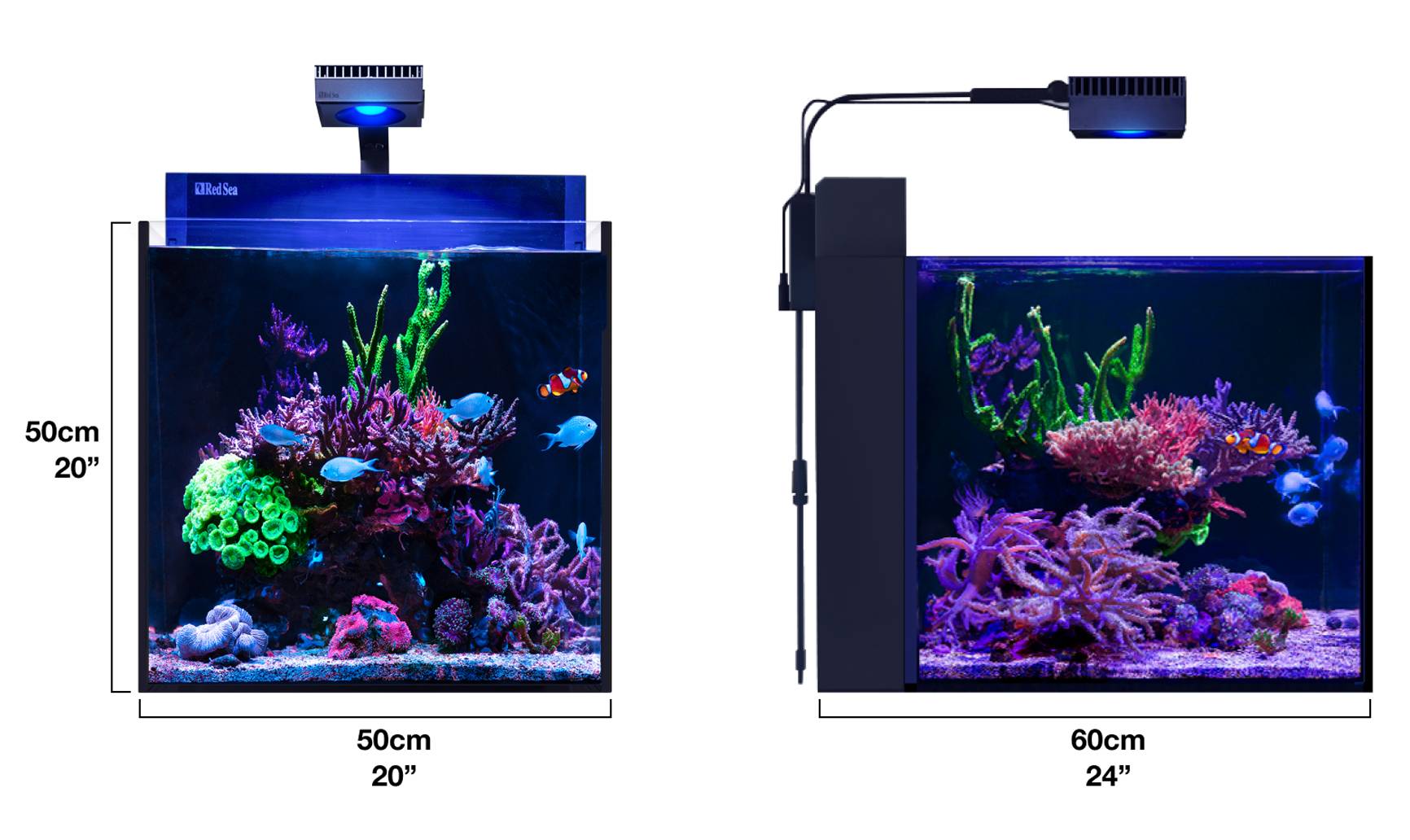 MAX NANO G2 XL Aquarium Dimensions